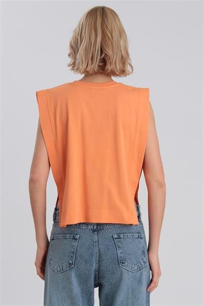 0039 SQUARE TİŞÖRT ORANGE