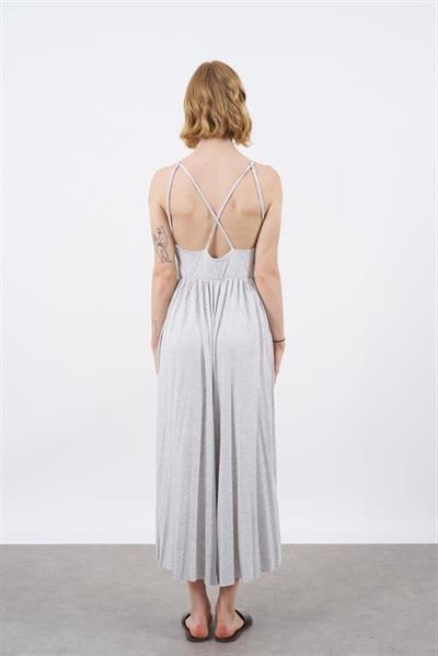 0061 İP ASKILI SÜPREM TULUM GRİ