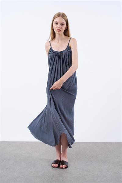 3173 ASKILI ELBİSE ANTRASİT