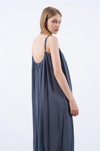 3173 ASKILI ELBİSE ANTRASİT