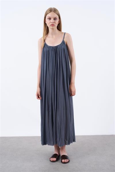 3173 ASKILI ELBİSE ANTRASİT