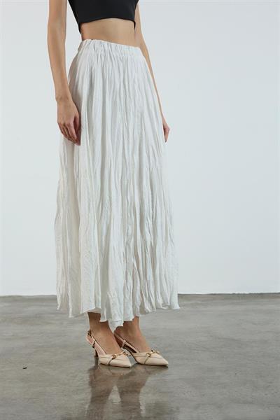 3207 KIRIŞIK ETEK BEYAZ