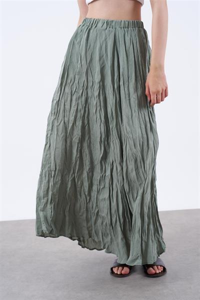 3207 KIRIŞIK ETEK ÇAĞLA YEŞİL