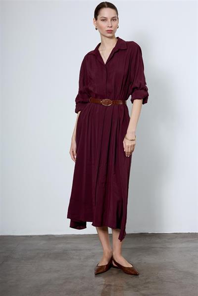 3270 GÖMLEK ELBİSE MÜRDÜM