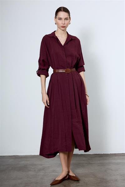 3270 GÖMLEK ELBİSE MÜRDÜM