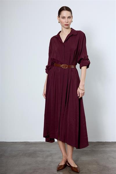 3270 GÖMLEK ELBİSE MÜRDÜM