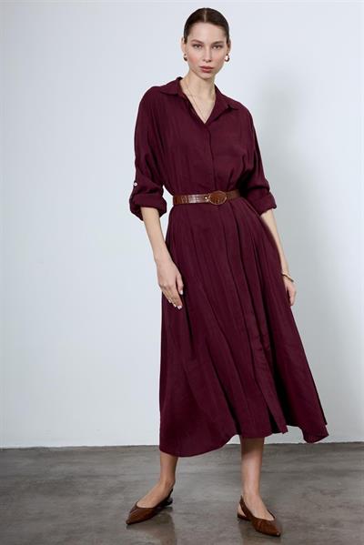 3270 GÖMLEK ELBİSE MÜRDÜM