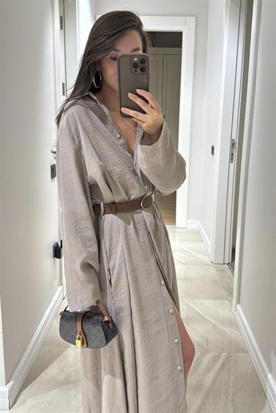 3270 GÖMLEK ELBİSE VİZON