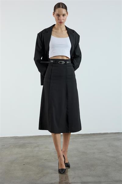 3274 ALLERLİ ETEK SİYAH