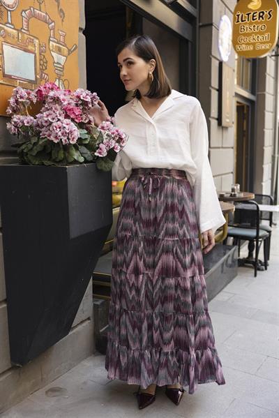 3279 EMPİRME ETEK PUDRA