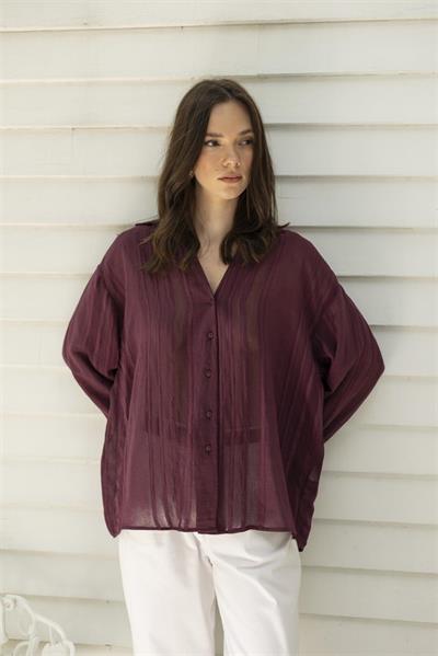 4914 TRANSPARAN GÖMLEK MÜRDÜM