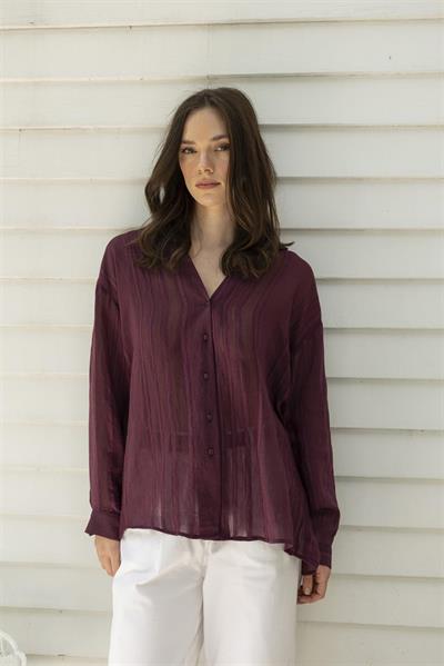 4914 TRANSPARAN GÖMLEK MÜRDÜM