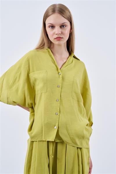 4925 OVERSIZE GÖMLEK HARDAL