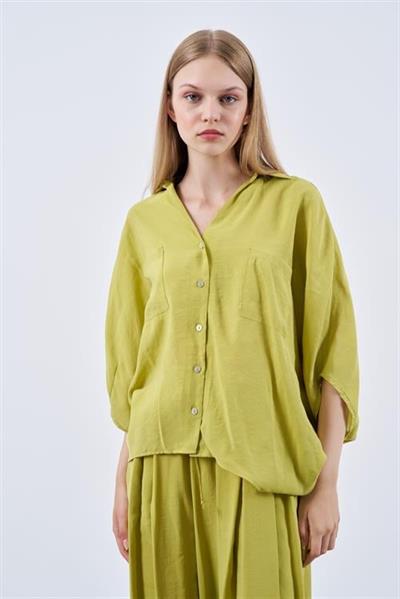 4925 OVERSIZE GÖMLEK HARDAL