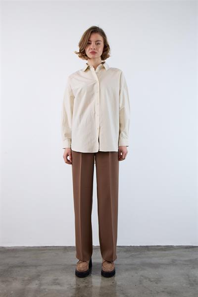 4943 POPLİN GÖMLEK TAŞ