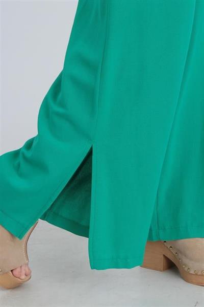 50374 KOLYE DETAYLI TAKIM ÇİMEN YEŞİLİ