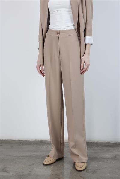 50714 PALAZZO PAÇA PANTOLON AÇIK KAHVE