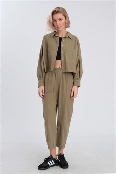 50757 GÖMLEK PANTOLON TAKIM HAKİ