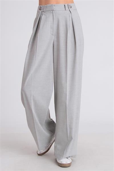 50920 POLİVİSKON PANTOLON AÇIK GRİ
