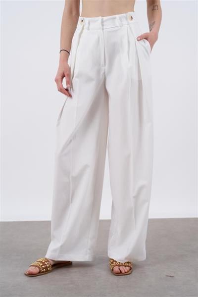 50920 POLİVİSKON PANTOLON BEYAZ