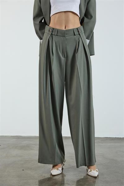 50920 POLİVİSKON PANTOLON HAKİ