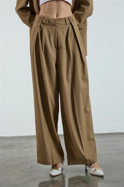 50920 POLİVİSKON PANTOLON KARAMEL