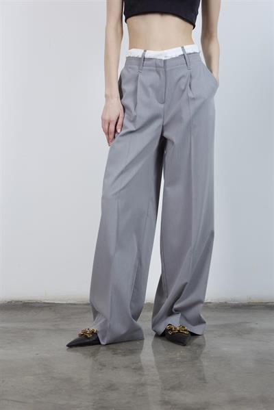 50949 POLİVİSKON PANTOLON GRİ