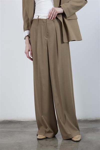 50949 POLİVİSKON PANTOLON KARAMEL