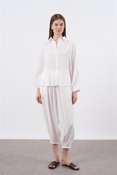 50957 GÖMLEK PANTOLON TAKIM BEYAZ