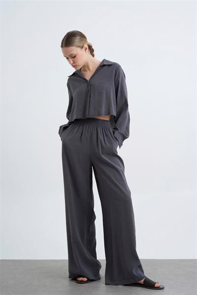 50960 GÖMLEK PANTOLON TAKIM ANTRASİT