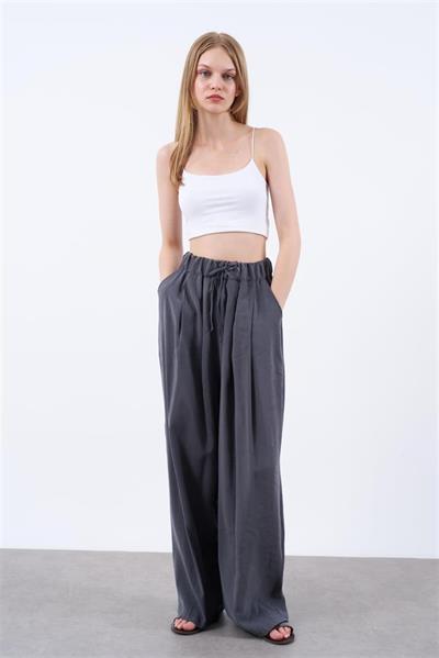 50962 LASTİKLİ PANTOLON ANTRASİT