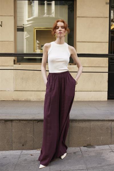 50979 LASTİKLİ PANTOLON MÜRDÜM