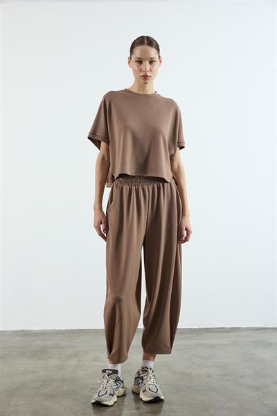 50986 TİŞÖRT PANTOLON TAKIM KAHVE