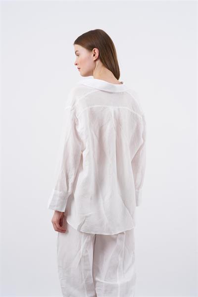 50987 GÖMLEK PANTOLON TAKIM BEYAZ