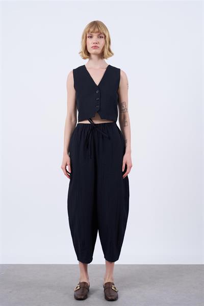 51002 YELEK PANTOLON TAKIM SİYAH