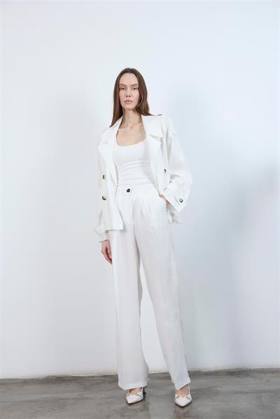 51020 TENCEL PANTOLON EKRU