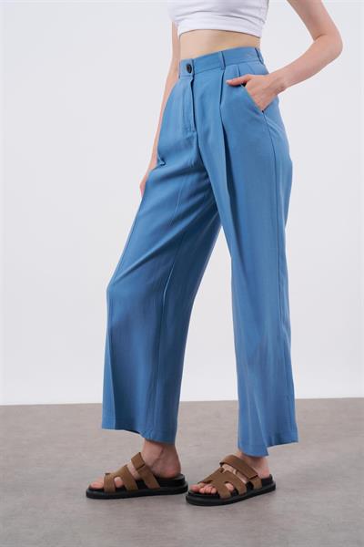 51020 TENCEL PANTOLON MAVİ