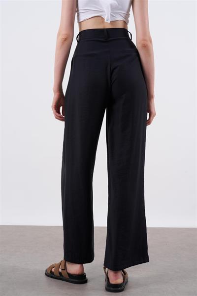 51020 TENCEL PANTOLON SİYAH
