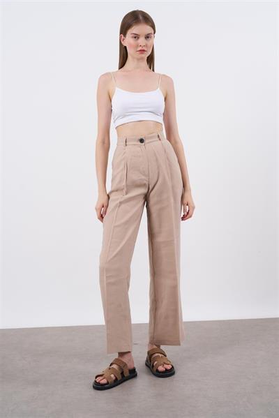 51020 TENCEL PANTOLON TAŞ