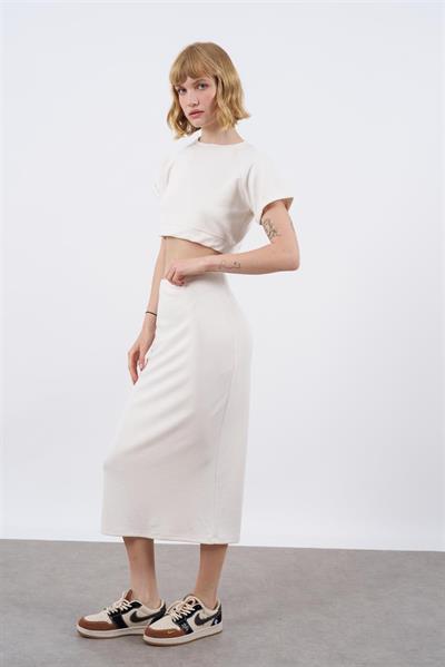 51028 CROP ETEK TAKIM BEYAZ