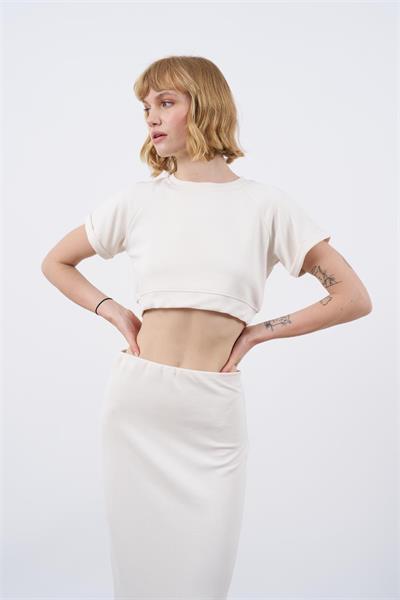 51028 CROP ETEK TAKIM BEYAZ