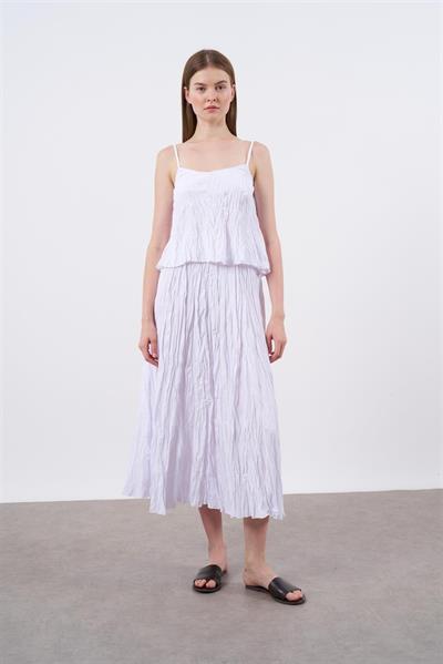 51051 ASKILI-KRASLI ETEK TAKIM BEYAZ