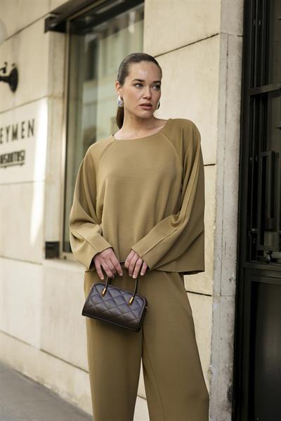 51094 SWEAT PANTOLON TAKIM OLİVE