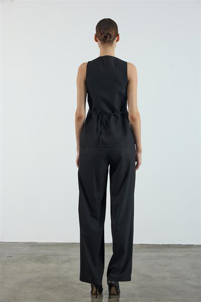 51102 YELEKLİ TAKIM SİYAH