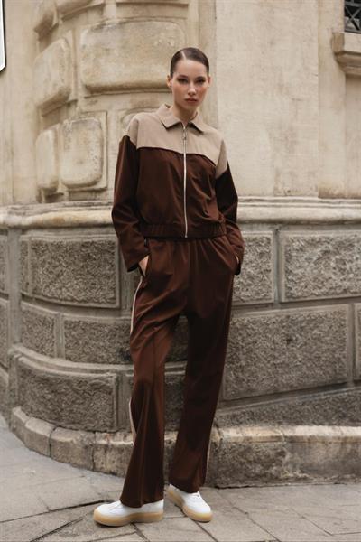 51114 GARNİLİ TAKIM KAHVE