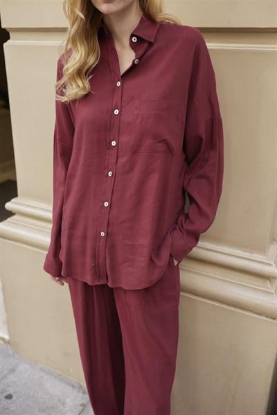 51125 GÖMLEK PANTOLON TAKIM BORDO