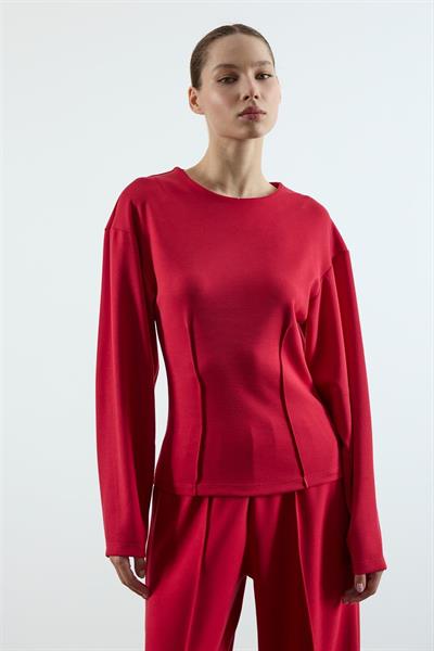 51131 NERVURLU TAKIM KIRMIZI