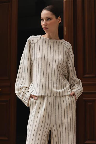 51132 SWEAT PANTOLON TAKIM(51105) TAŞ-SİYAH