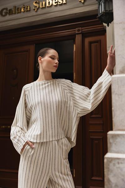 51132 SWEAT PANTOLON TAKIM(51105) TAŞ-SİYAH