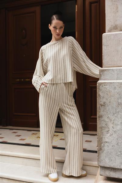 51132 SWEAT PANTOLON TAKIM(51105) TAŞ-SİYAH